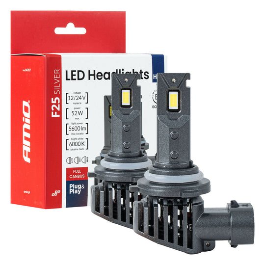 HB4/9006 LED izzó F25 SILVER Edition