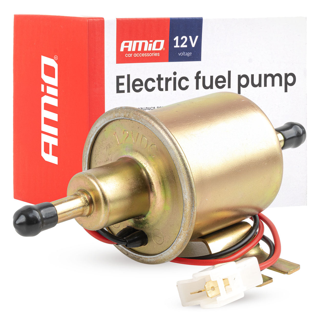 12 V-os elektromos üzemanyag-szivattyú 8 mm-es csatlakozással