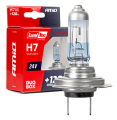 H7 halogén izzók 24V 70W LumiTec LIMITED +120% DUO