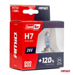 LumiTec H7 halogén izzók 24V 70W DUO szettben