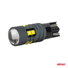 T10 LED izzó 12/24 V-hoz, fehér fénnyel