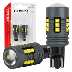 T15 LED izzó 18 db SMD 2525 LED-del, fehér fénnyel