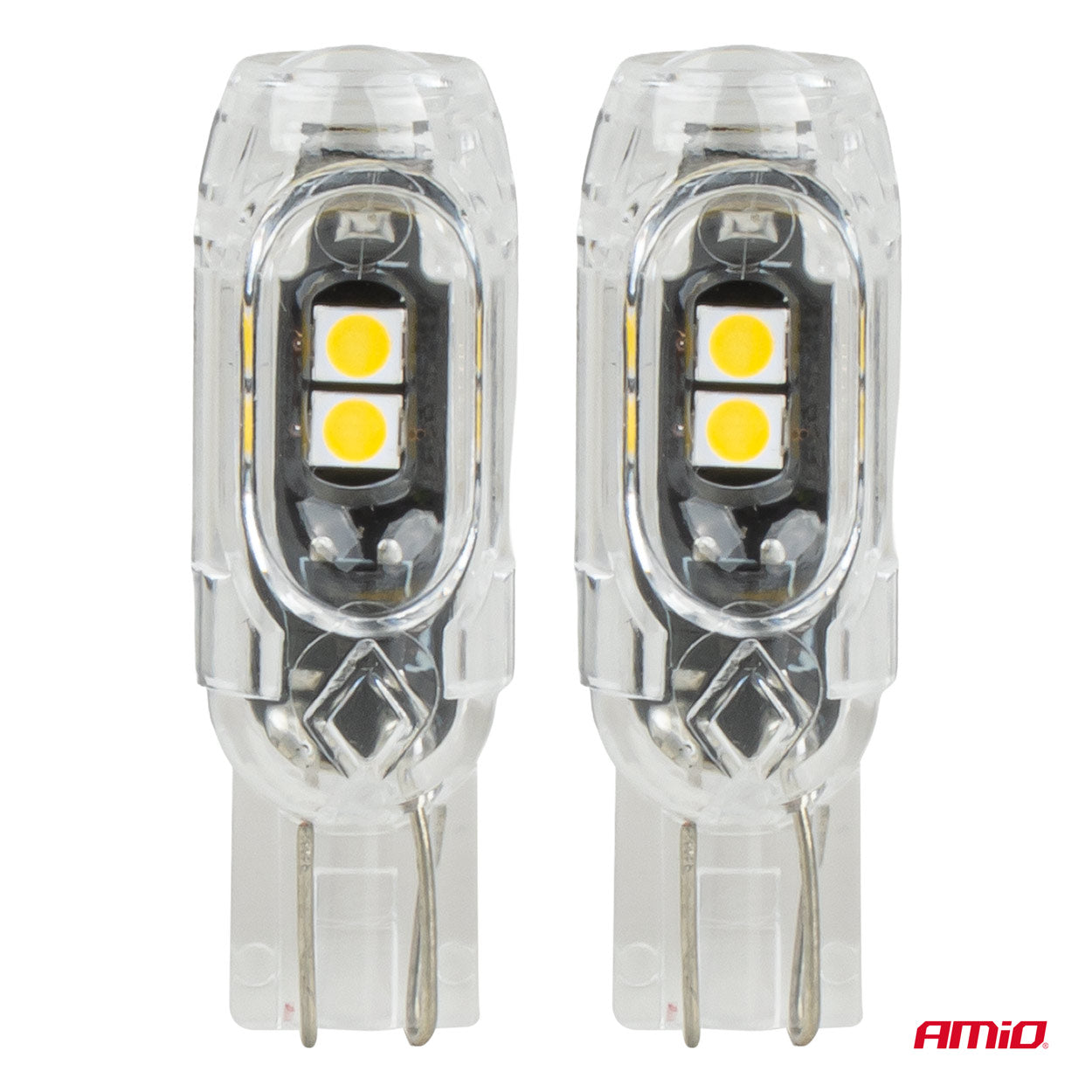T10 LED izzó fehér fénnyel 12 V-os járműrendszerekhez