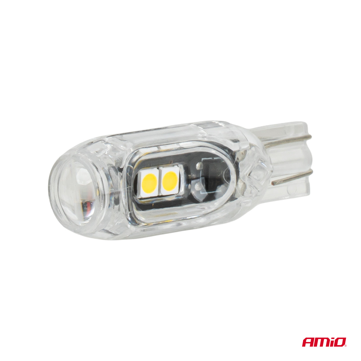Fehér T10 LED izzó 5 db SMD LED-del