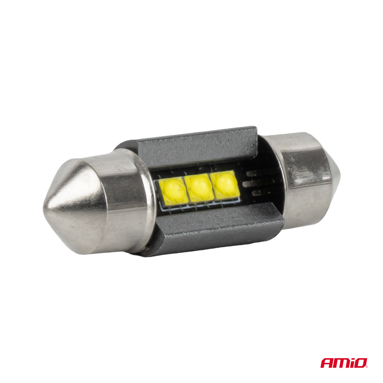 31 mm-es LED izzó fehér fénnyel járművekhez