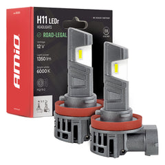 H11 LED fényszóró izzó ECE R37 típusjóváhagyással