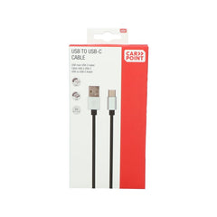 Carpoint USB-A – USB-C kábel, 2 méter 