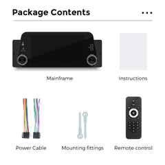 Univerzális – 5" 1-DIN autórádió Apple CarPlay és Android Auto támogatással