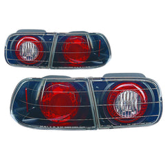 Fekete hátsó lámpák Civic '92 2/4D modelhez