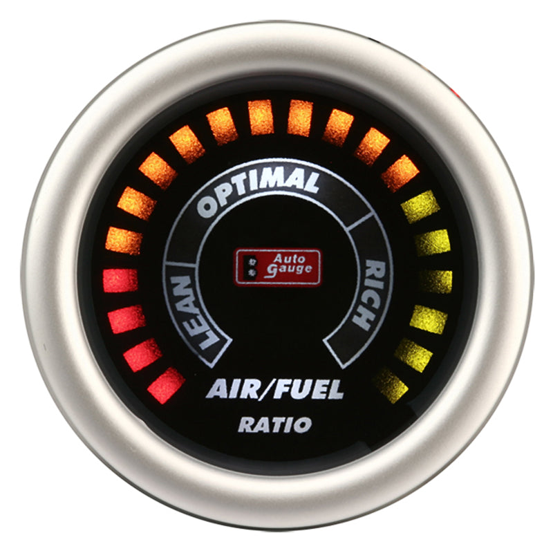 Hallmeter Auto Gauge fekete 2 colos