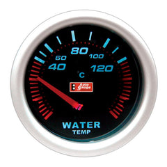 Víz hőmérsékletmérő fekete 5,8 cm Auto Gauge