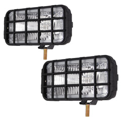 Téglalap alakú H3 12V 55W fényszórók védelemmel, 2 db