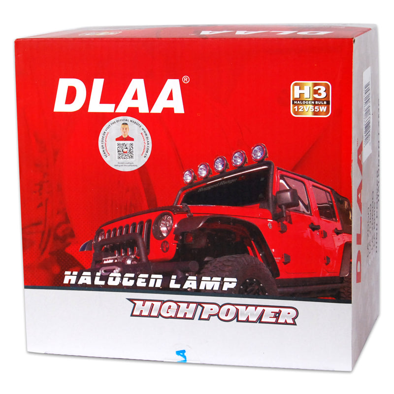 Téglalap alakú H3 12V 55W fényszórók védelemmel, 2 db