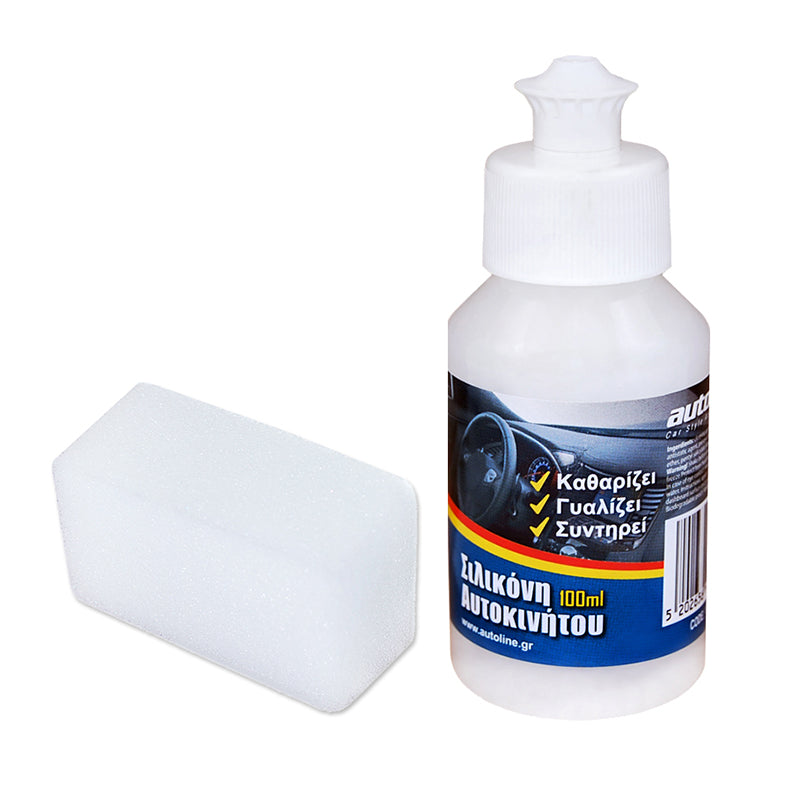 100 ml műszerfalápoló szilikon szivaccsal