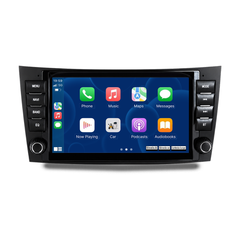 Mercedes-Benz W211 – 8" rádió Apple CarPlay és Android Auto funkcióval