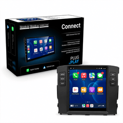 Mitsubishi Pajero 2007-2020 - 9,7" rádió Apple CarPlay és Android Auto funkcióval 
