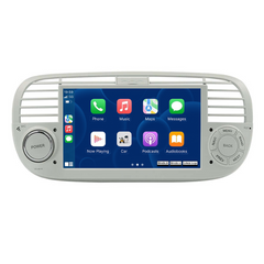 Fiat 500 07-15 - 7" rádió Apple CarPlay és Android Auto funkcióval