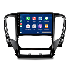 Mitsubishi Pajero Sport 2016-2021 - 9" autórádió Apple CarPlay és Android Auto támogatással 