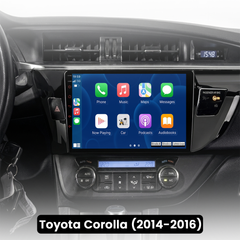 Toyota Corolla 14-16 – 10,1" rádió Apple CarPlay és Android Auto funkcióval