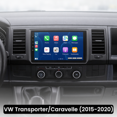 VW Transporter/Caravelle 15-20 - 9" rádió Apple CarPlay és Android Auto funkcióval