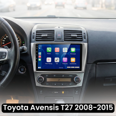 Toyota Avensis 08-15 - 9" rádió Apple CarPlay és Android Auto funkcióval