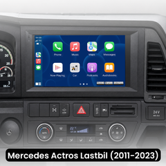 Mercedes Actros teherautó 2011-2023 – 9"-os rádió Apple CarPlay és Android Auto támogatással 
