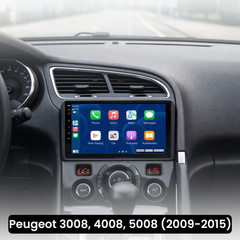 Peugeot 3008 09-15 - 9" rádió Apple CarPlay és Android Auto funkcióval