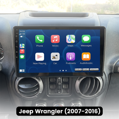 Jeep Wrangler 07-16 - 10.1 "rádió Apple CarPlay és Android Auto segítségével