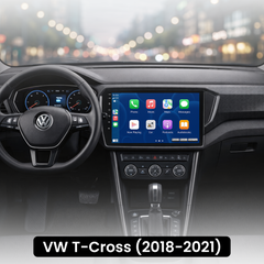 VW T-Roc/T-Cross 18-21 - 9" rádió Apple CarPlay és Android Auto funkcióval