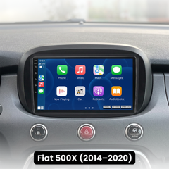 Fiat 500X 14-20 - 9" rádió Apple CarPlay és Android Auto funkcióval