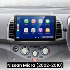 Nissan Micra 02-10 - 9" rádió Apple CarPlay és Android Auto funkcióval