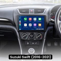 Suzuki Swift 16-21 - 9" rádió Apple CarPlay és Android Auto funkcióval
