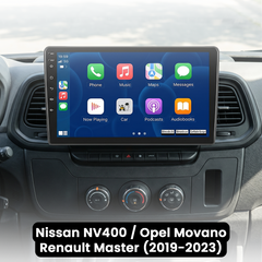 Nissan NV400 / Opel Movano / Renault Master 19-23-10.1 "Rádió Apple CarPlay és Android Auto segítségével