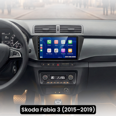 Skoda Fabia 15-19 - 9" rádió Apple CarPlay és Android Auto funkcióval