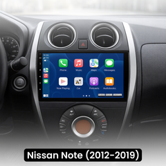 Nissan Note 12-19 – 10,1" rádió Apple CarPlay és Android Auto funkcióval