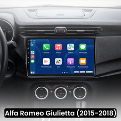 Alfa Romeo Giulietta 15-18 - 9" rádió Apple CarPlay és Android Auto funkcióval