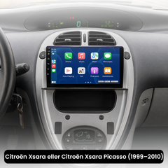 Citroën Xsara 99-10 - 9" rádió Apple CarPlay és Android Auto funkcióval