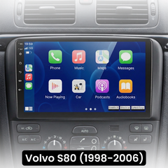 Volvo S80 98-06 - 9" rádió Apple CarPlay és Android Auto funkcióval
