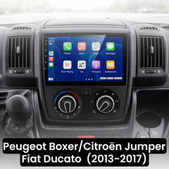 Boxer/Jumper/Ducato 06-22 - 9" rádió Apple CarPlay és Android Auto funkcióval