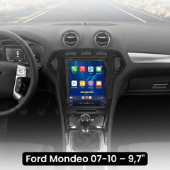 Ford Mondeo 07-14 – 9,7" rádió Apple CarPlay és Android Auto funkcióval