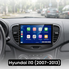Hyundai i10 07-13 - 9" rádió Apple CarPlay és Android Auto funkcióval