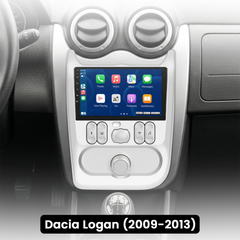 Dacia Logan 09-13 - 9" rádió Apple CarPlay és Android Auto funkcióval