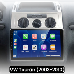 VW Touran 03-10 – 10,1" rádió Apple CarPlay és Android Auto funkcióval