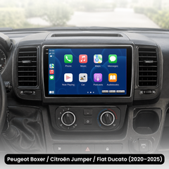 Boxer/Jumper/Ducato 20-25 - 9" rádió Apple CarPlay és Android Auto funkcióval