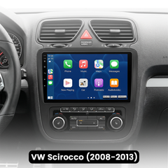 VW Scirocco 08-13 - 9" rádió Apple CarPlay és Android Auto funkcióval
