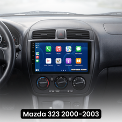 Mazda 323 00-03 - 9" rádió Apple CarPlay és Android Auto funkcióval