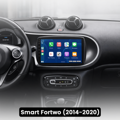 Smart Fortwo 14-20 - 9" rádió Apple CarPlay és Android Auto funkcióval