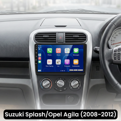 Suzuki Splash/Opel Agila – 9" rádió Apple CarPlay és Android Auto funkcióval