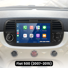Fiat 500 07-15 - 7" rádió Apple CarPlay és Android Auto funkcióval
