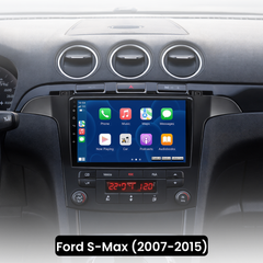Ford S-Max 07-15 - 9" rádió Apple CarPlay és Android Auto funkcióval